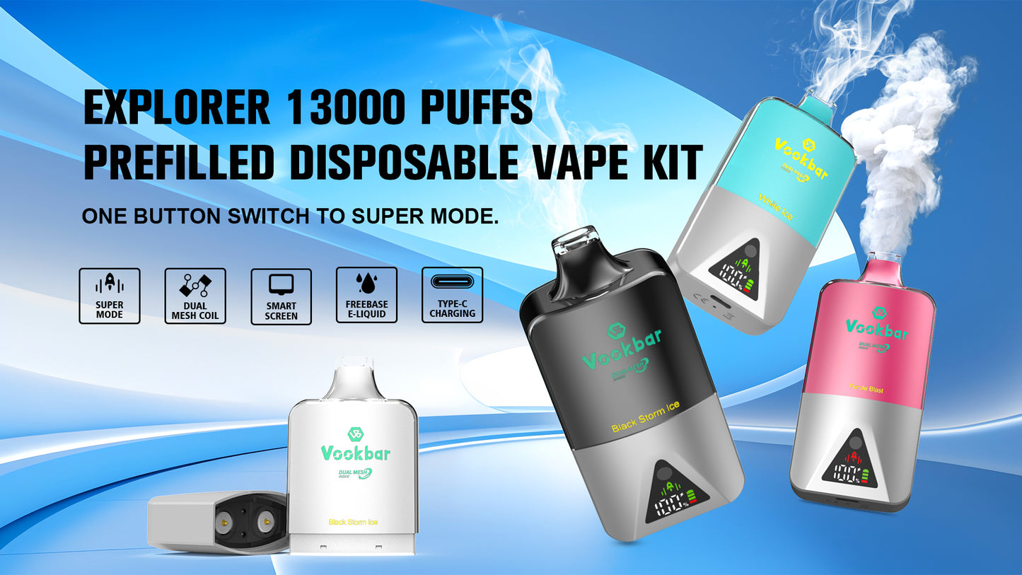 Vookbar Explorer Kit 13000 Puffs