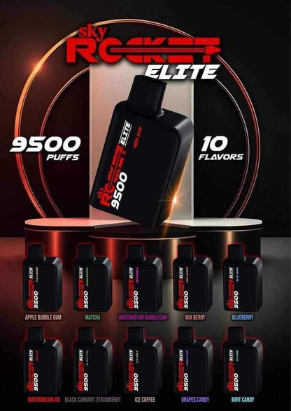 Sky Rocket Elite 9000 Puffs