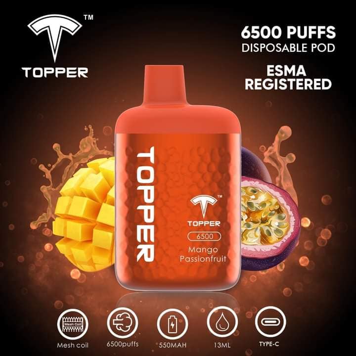 Topper 6500 Puffs